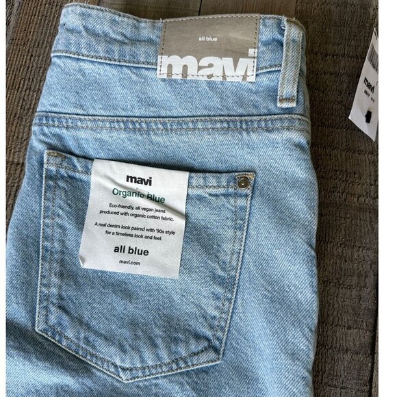Mavi New Fit Button Fly High Rise Straight Leg Jeans Size 27 - Picture 3 of 6